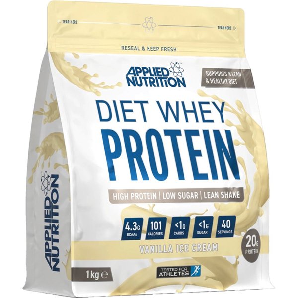 Diet Whey, Vanilla Ice Cream - 1000g