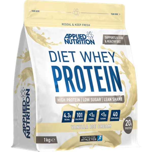 Diet Whey, Vanilla Ice Cream - 1000g