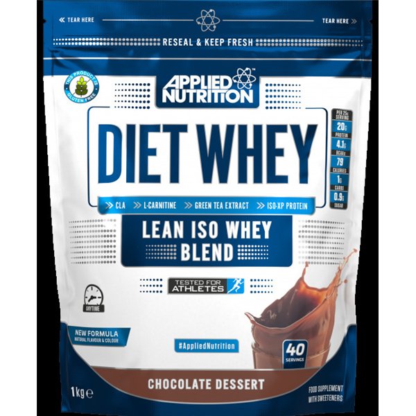 Diet Whey, Vanilla Ice Cream - 1000g