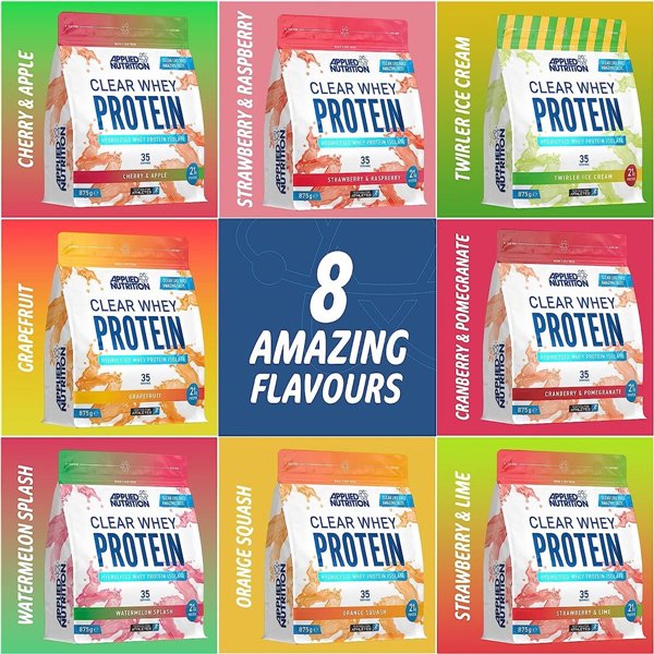 Clear Whey Protein, Cranberry & Pomegranate - 875g