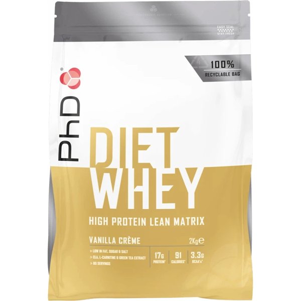 Diet Whey, Vanilla Creme - 2000g