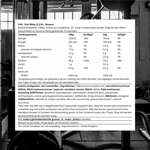 Heraproteiini, banaani - 1000 g