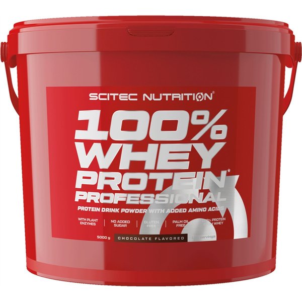100% Whey Protein Professional, Chocolate - 5000g