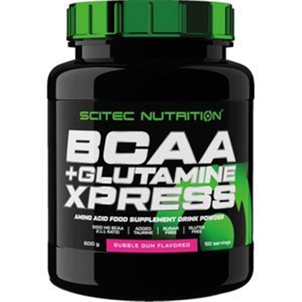BCAA + Glutamine XPress, Bubble Gum - 600g