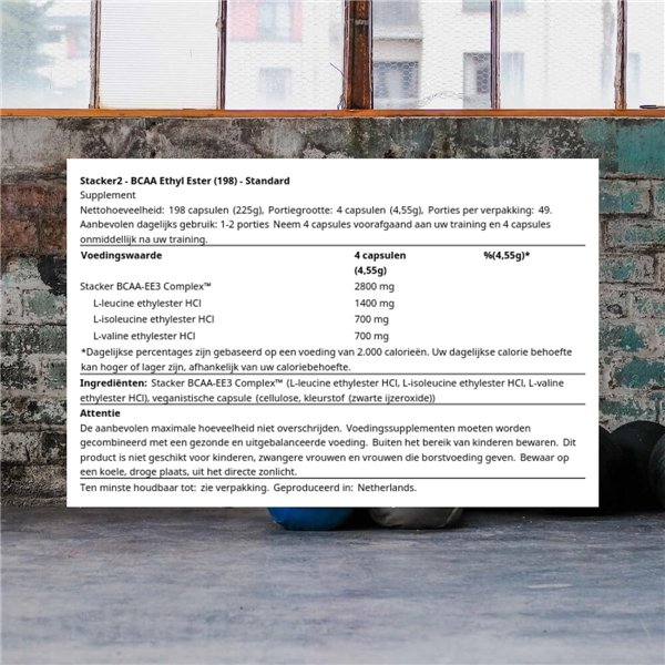 BCAA-etyyliesteri - 198 kaps.