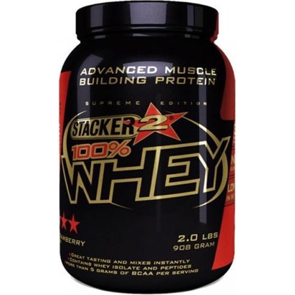 100% Whey, Strawberry - 2000g