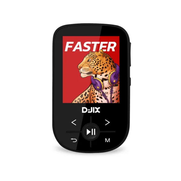 MP4-soitin Logicom C100 4 GB Bluetooth Musta
