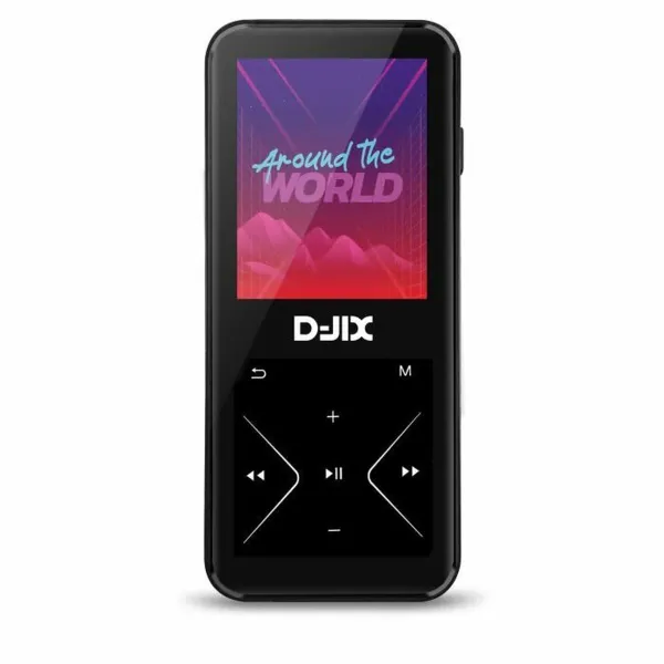 MP4-soitin Logicom M500 8 GB Bluetooth 4.2 Musta