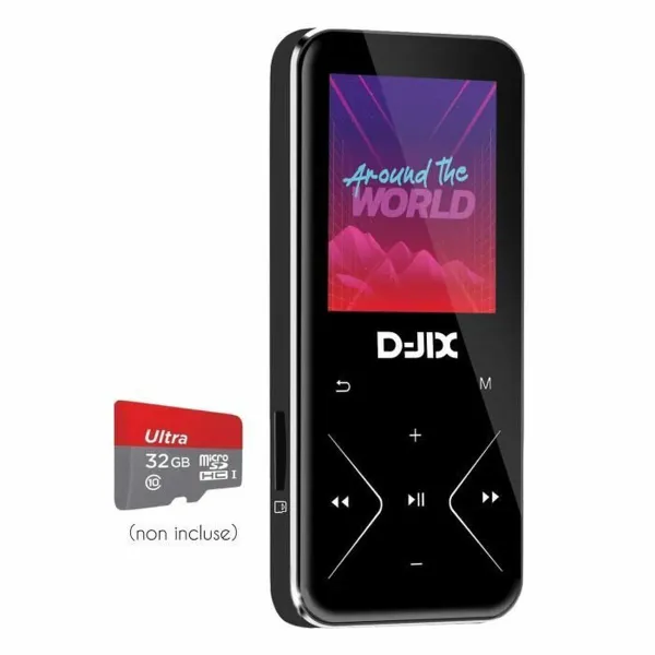 MP4-soitin Logicom M500 8 GB Bluetooth 4.2 Musta