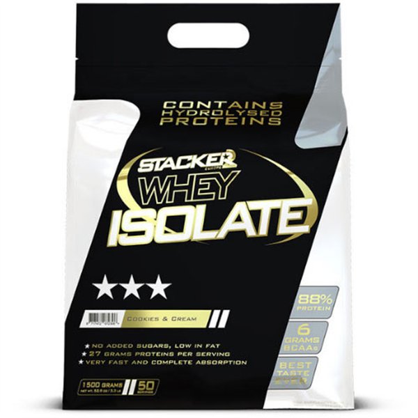 Whey Isolate, Cookies & Cream - 1500g