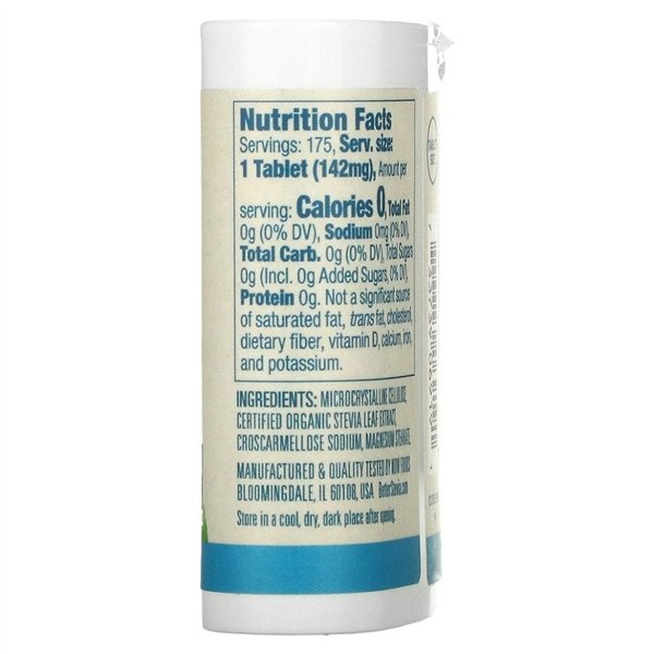 Таблетки Better Stevia Instant Tabs — 175 таблеток