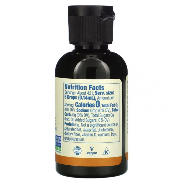 Better Stevia Liquid, English Toffee - 59 ml.