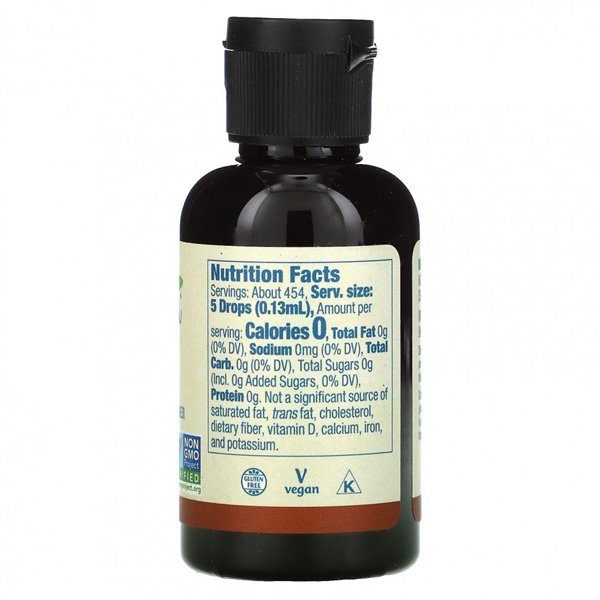 Better Stevia Liquid, Hazelnut - 59 ml.