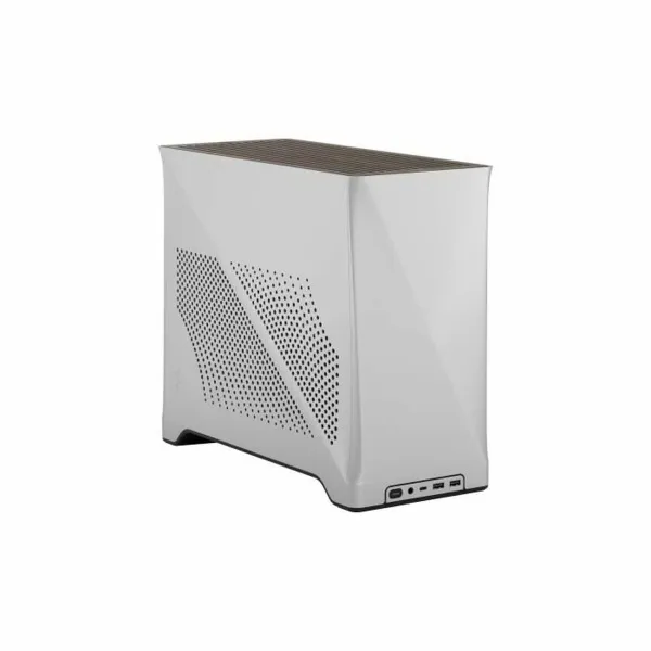 Mini-tornikotelo Micro-ATX/ITX Fractal Hopeinen