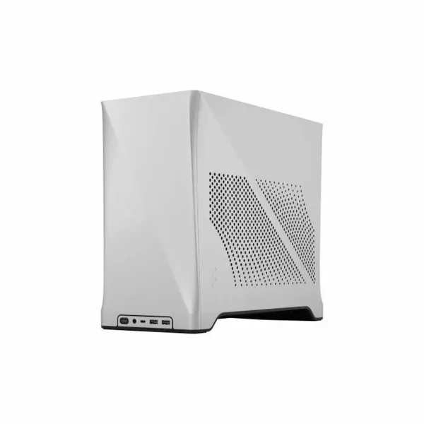 Mini-tornikotelo Micro-ATX/ITX Fractal Hopeinen