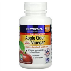 Яблочный уксус - 120 капсул