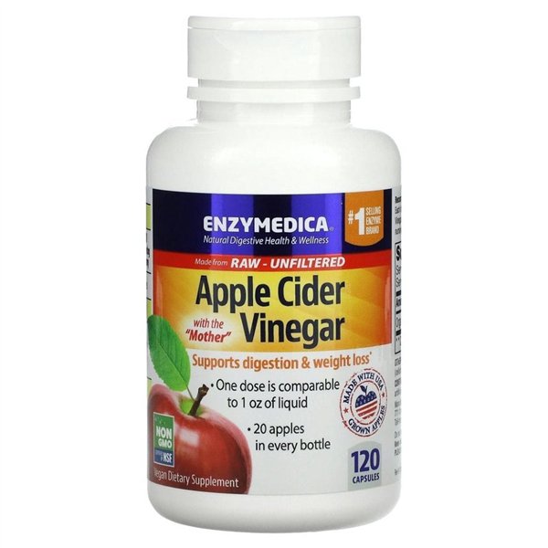 Apple Cider Vinegar - 120 caps