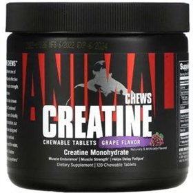 Animal Creatine Chews, Grape - 120 chewable tablets