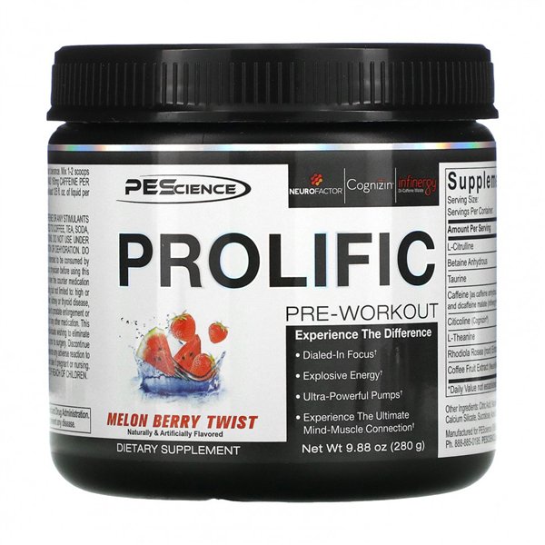 Prolific, Melon Berry Twist - 280g