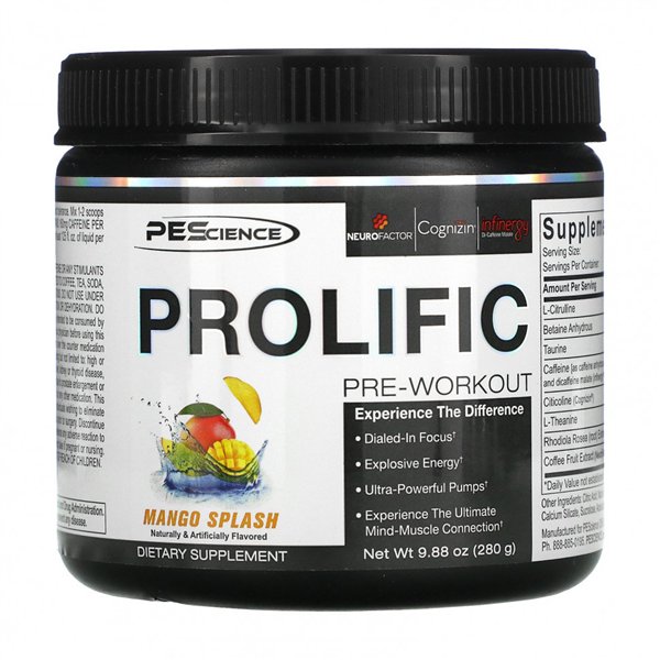 Prolific, mangų purslai - 280 g