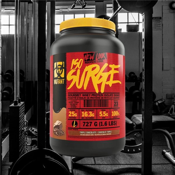  Iso Surge, trīskāršā šokolāde - 727g