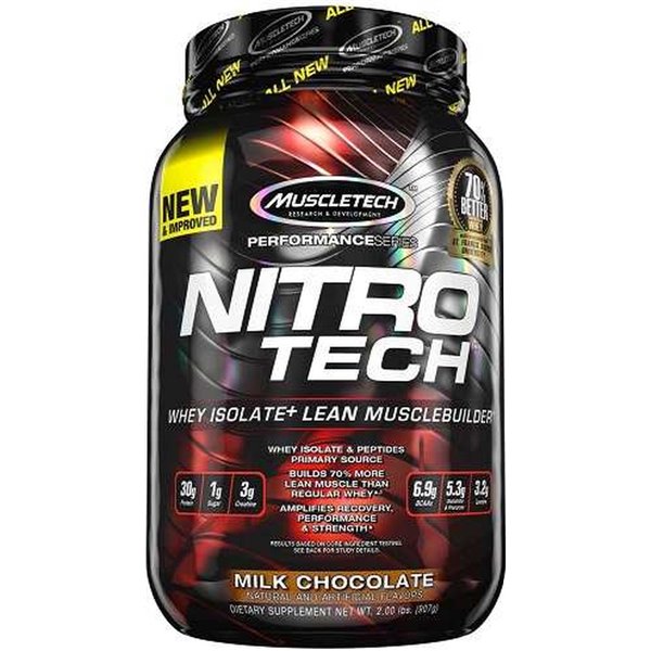 Nitro-Tech, piena šokolāde - 908g