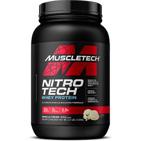 Nitro-Tech, vanilinis kremas - 908 g