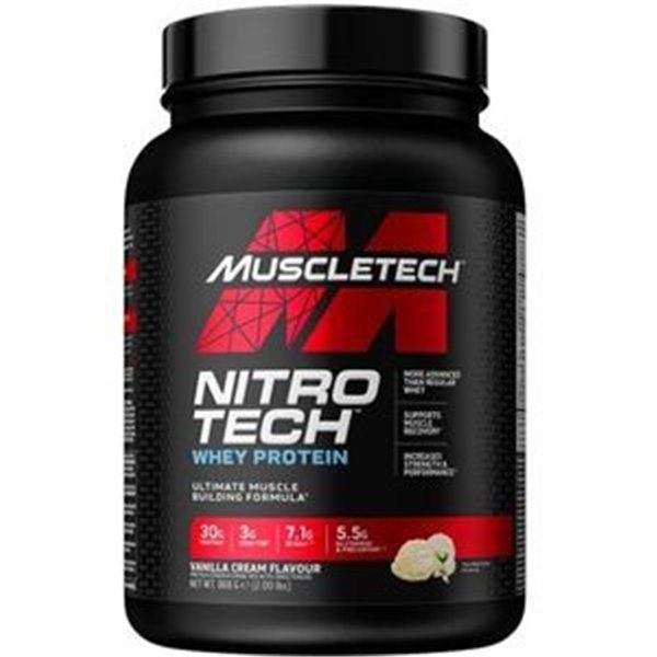 Nitro-Tech, Vanilla Cream - 908g