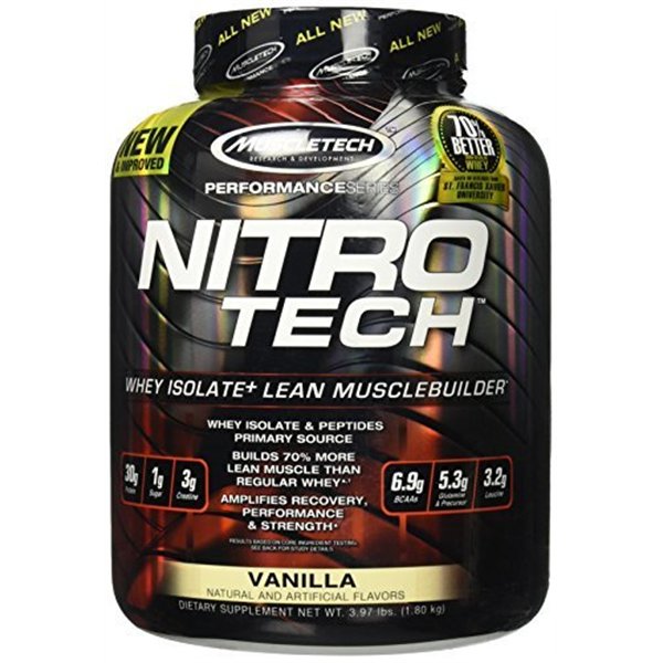 Nitro-Tech, vaniļas krēms - 1810g