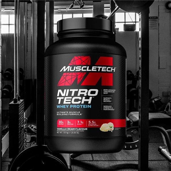 Nitro-Tech, vaniljakerma - 1810 g