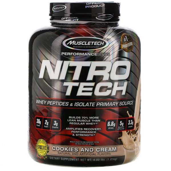Nitro-Tech, sausainiai ir grietinėlė - 1810 g