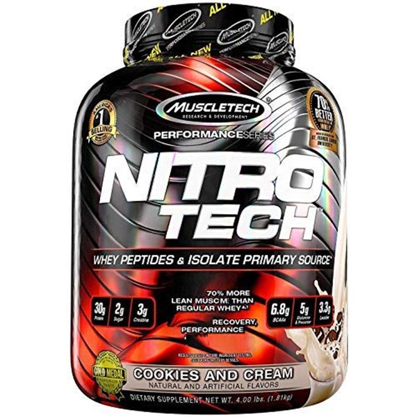 Nitro-Tech, Cookies & Cream - 1810g