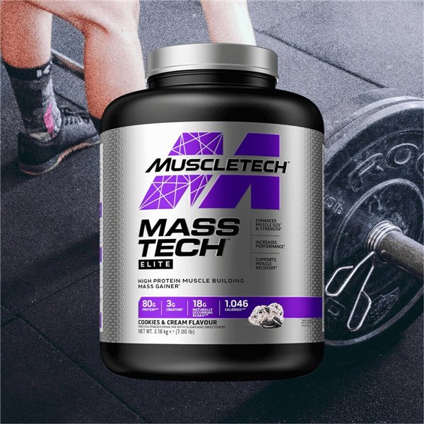 Mass-Tech Elite, печенье и сливки - 3180 г