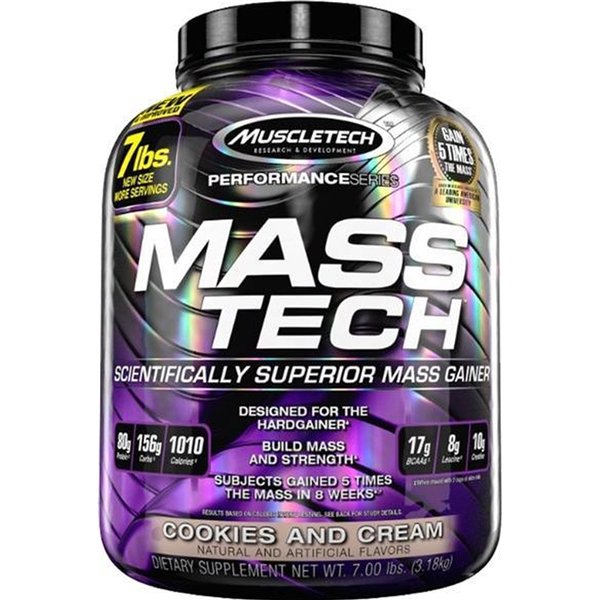Mass-Tech Elite, Cookies & Cream - 3180g
