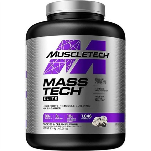 Mass-Tech Elite, Cookies & Cream - 3180g