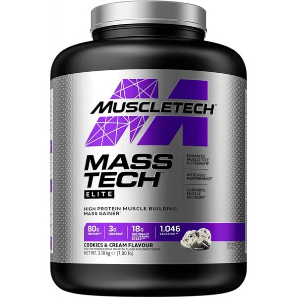 Mass-Tech Elite, Cookies & Cream - 3180g
