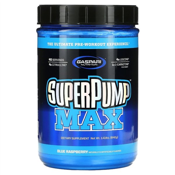SuperPump MAX, Blue Raspberry - 640g
