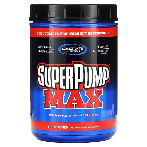 SuperPump MAX, augļu punšs - 640g