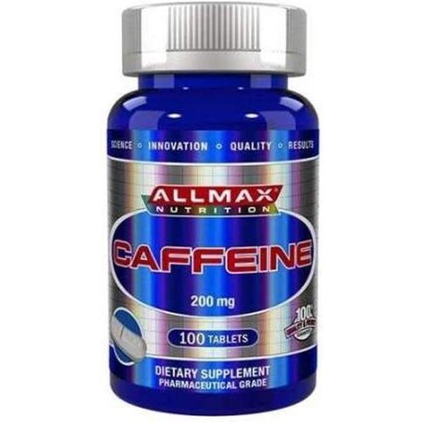 Caffeine, 200mg - 100 tablets 