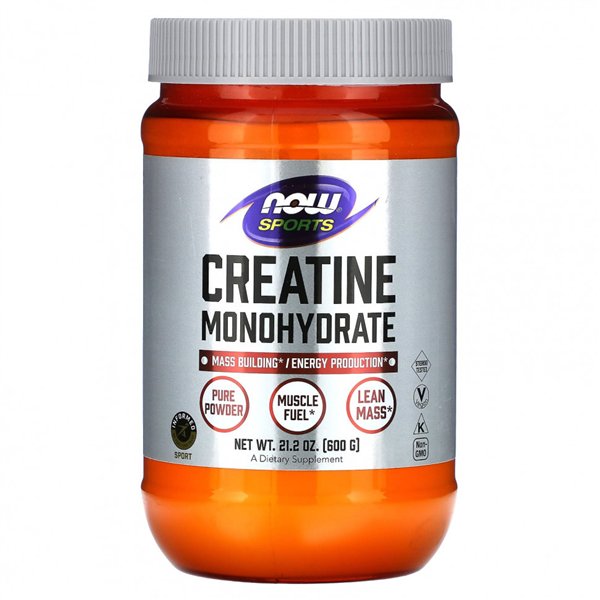 Creatine Monohydrate, Pure Powder - 600g
