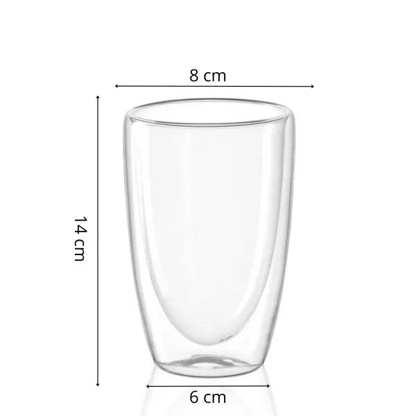 Stikla glāze Springos HA7350 480 ml