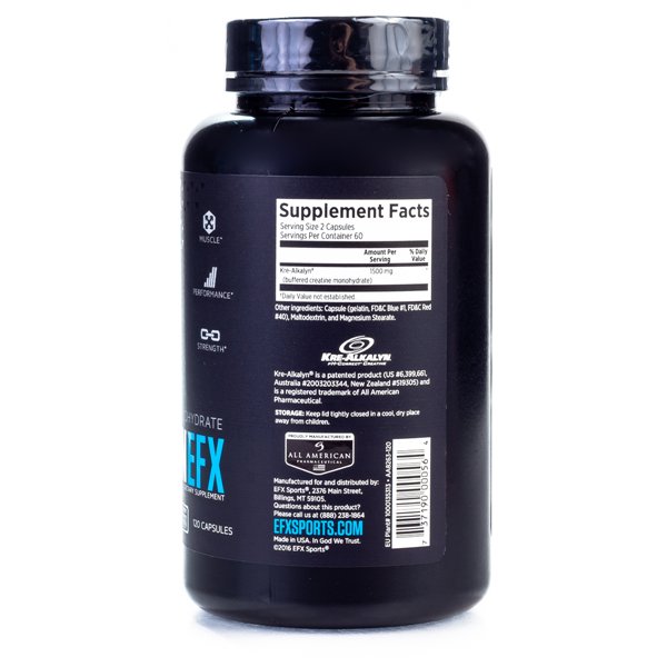 Kre-Alkalyn EFX - 120 kapsulių
