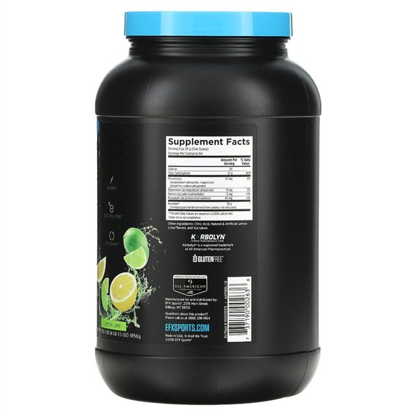 Karbolyn hidratas, citrinų ir laimų skonio – 1856 g