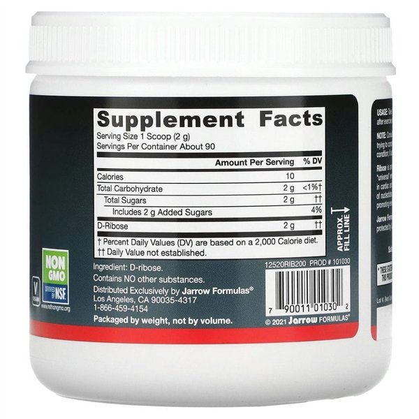 D-riboze, pulveris - 200 g