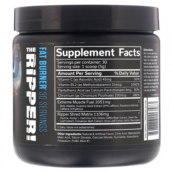 The Ripper!, Blue Raspberry - 150g