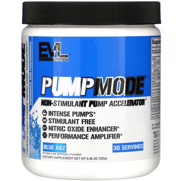 PumpMode pulveris, zils Raz - 183g