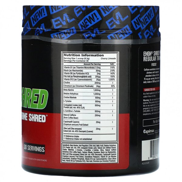 ENGN Shred, Cherry Limeade - 249g