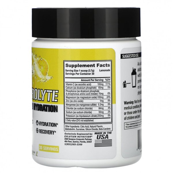 Electrolyte, Lemonade - 111g
