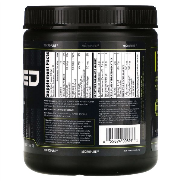 Pre-Kaged Sport, Mango Lime - 266 g