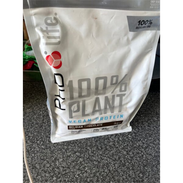 100% Plant, Belgian Chocolate - 1000g